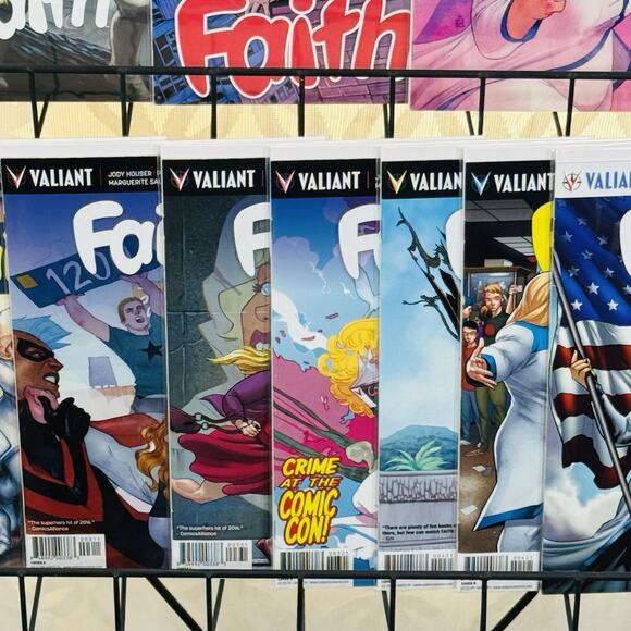 Faith 3-4 Volume 2: 1-6 & Coloring Book W/ Variants Lot Valiant Comics - Picture 6 of 7